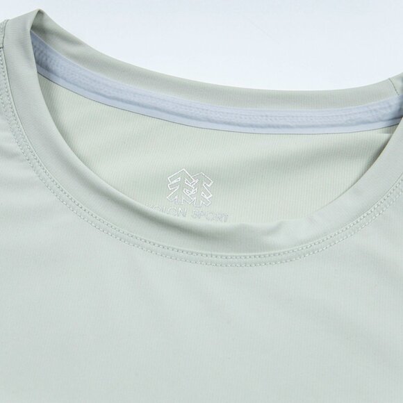 Simple Light Green Quick-Drying Short-Sleeved T-Shirt Kolon Sport - Picture 3 of 5